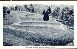 Great Serpent Mound Postcard