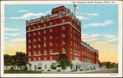 Warwick Hotel Postcard