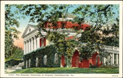 The Rotunda, University of Virginia Postcard