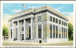 John McBarnes Memorial Building Postcard