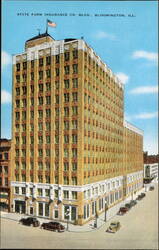 State Farm Insurance Co. Building Postcard