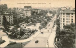 Commonwealth Avenue Postcard