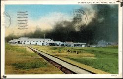 Carbon Black Plant Postcard