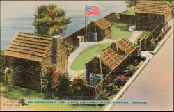 Fort Nashborough Postcard