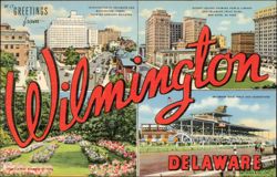 Greetings from Wilmington, Delaware Multi-View Postcard