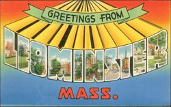 Greetings From Leominster Large Letter Postcard