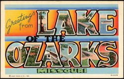 Greetings from Lake of the Ozarks Postcard