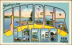 Greetings from Finger Lakes Postcard
