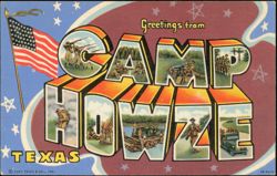 Greetings from Camp Howze Postcard