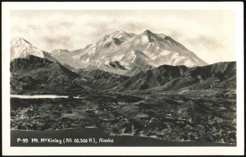 Mt. McKinley (Alt. 20,300 ft.) Alaska