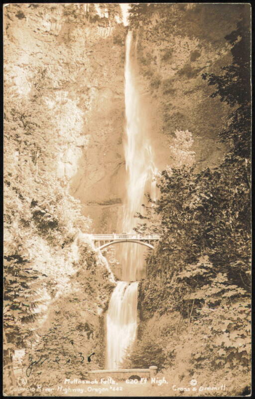 Multnomah Falls, 620 Ft High Oregon