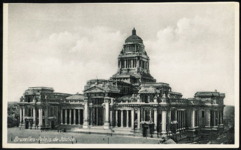 Palais de Justice Brussels Belgium