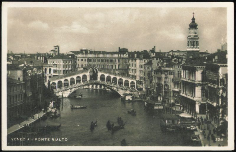 Rialto Bridge, Grand Canal Venice Italy