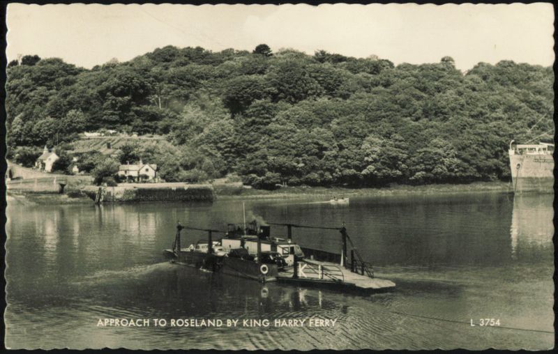King Harry Ferry, Roseland Cornwall United Kingdom