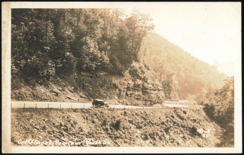 On the Great Mountain Pass Georgia