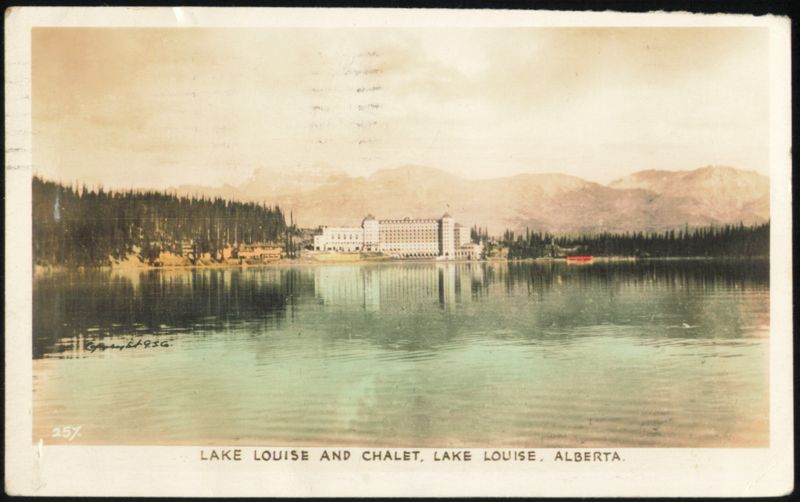 Lake Louise and Chalet AB Canada Alberta