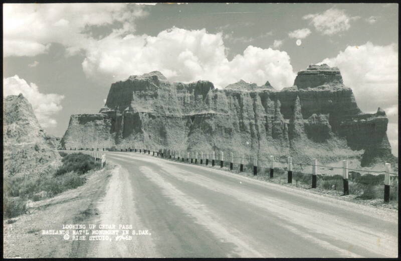 Looking Up Cedar Pass South Dakota