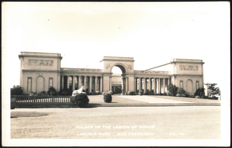 Palace of the Legion of Honor, Lincoln Park San Francisco California