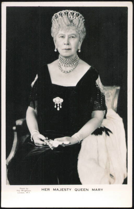 Her Majesty Queen Mary Portrait Hay Wrightson Royalty