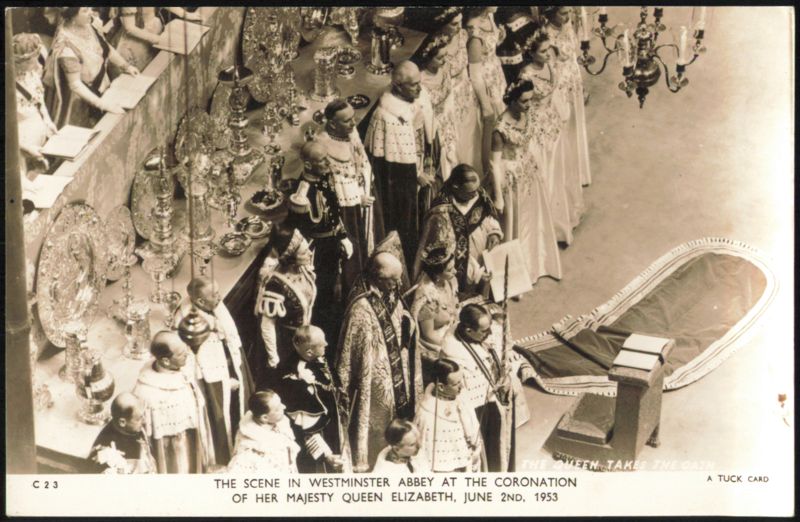 Coronation of Queen Elizabeth II, Westminster Abbey London United Kingdom