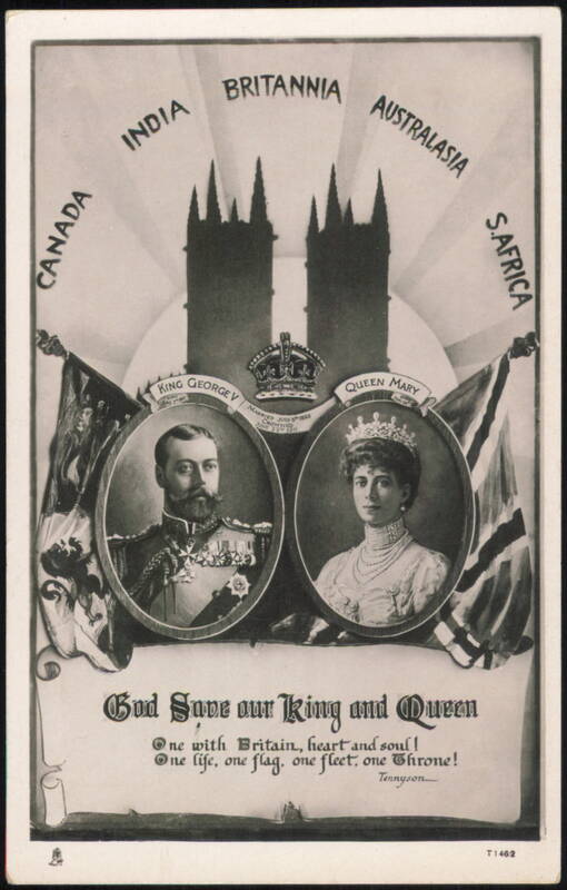 King George V & Queen Mary Coronation, British Empire