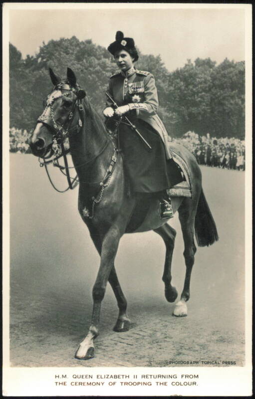 H.M. Queen Elizabeth II Returning from Trooping the Colour