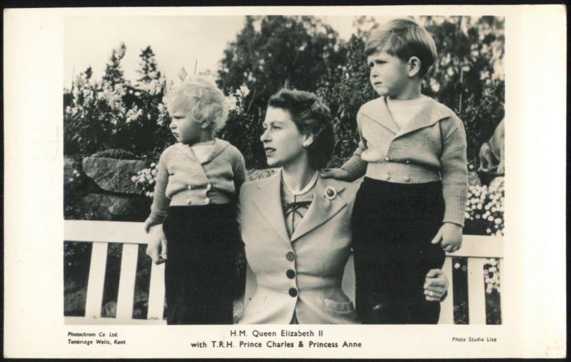 Queen Elizabeth II, Prince Charles & Princess Anne