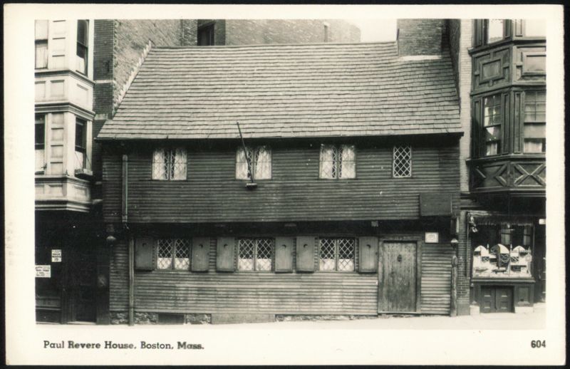 Paul Revere House Boston Massachusetts