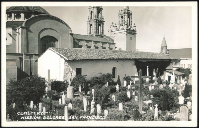 Cemetery, Mission Dolores San Francisco California