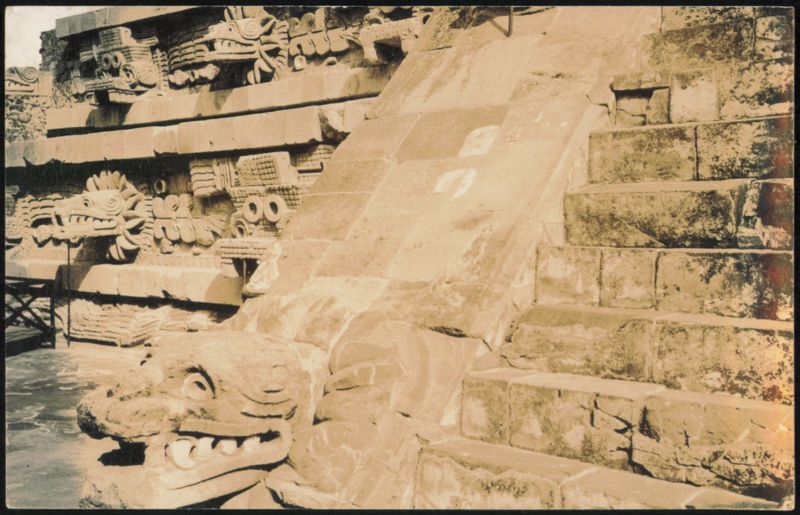 Temple of the Feathered Serpent, Teotihuacan Mexico