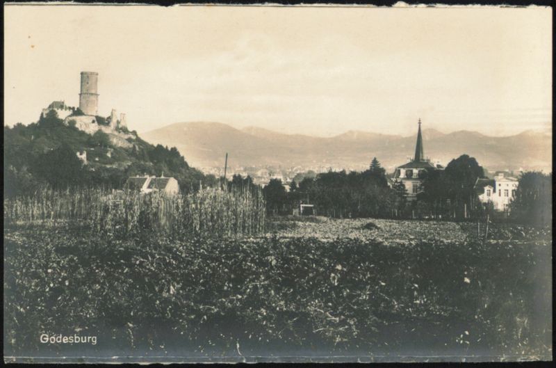 Godesburg Castle and Town View Germany