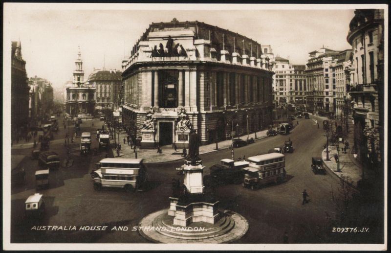 Australia House and Strand London United Kingdom