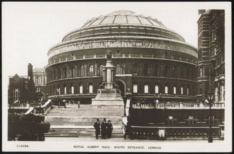 Royal Albert Hall, South Entrance London United Kingdom