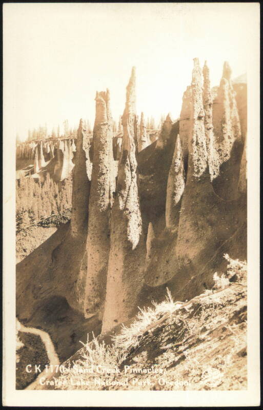 Sand Creek Pinnacles Crater Lake National Park Oregon