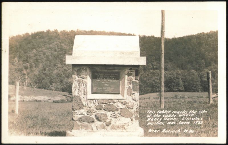 Nancy Hanks Lincoln Mother Birthplace Monument Antioch West Virginia