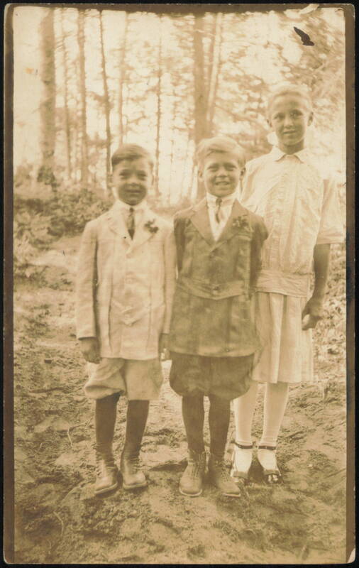 Three Children, Two Boys & Girl, Bill