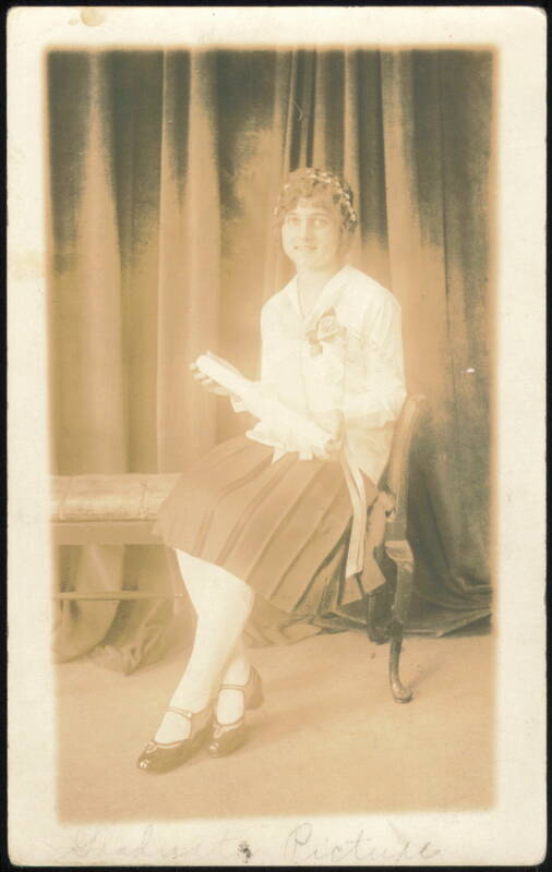 Young Woman Graduation or First Communion Portrait