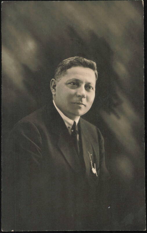 Portrait of a Man in a Suit Men