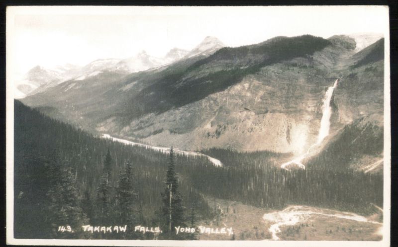Takakaw Falls, Yoho Valley BC Canada British Columbia