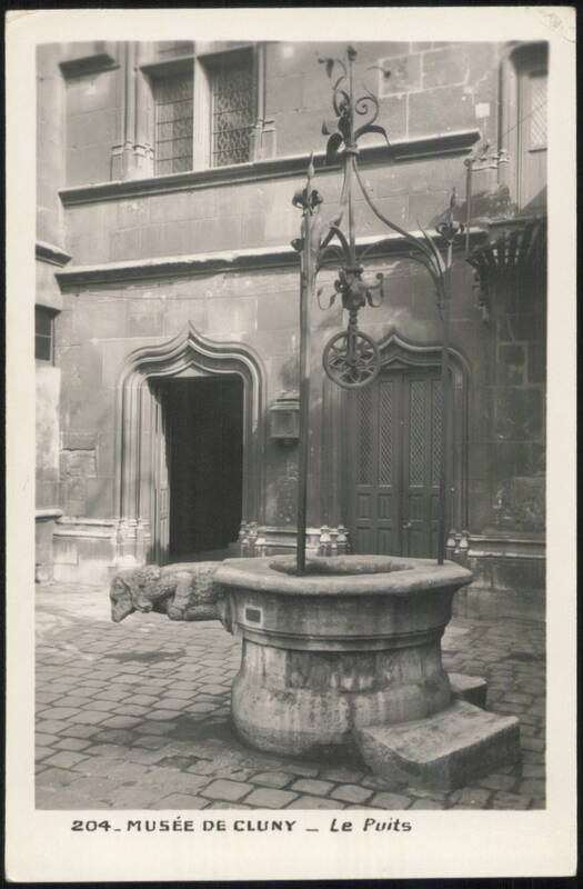 Musée de Cluny, The Well Paris France