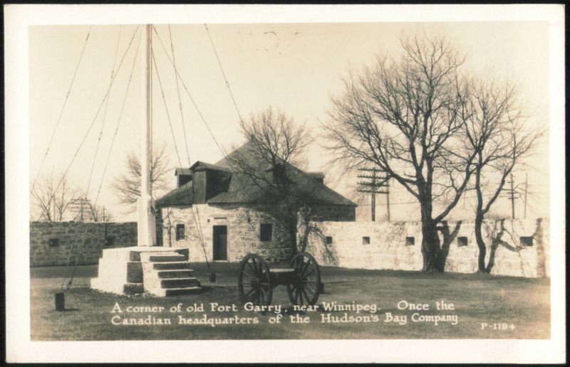 Fort Garry, Hudson's Bay Company Headquarters Winnipeg MB Canada