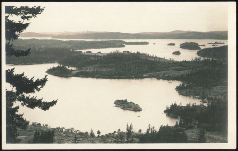 Scenic View of Islands and Waterways Landscapes