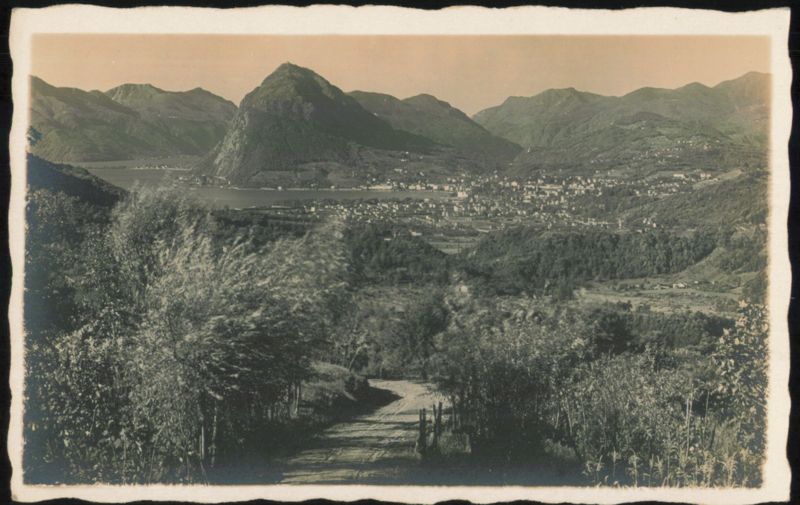General View of Lugano Switzerland Herbert Rüedl