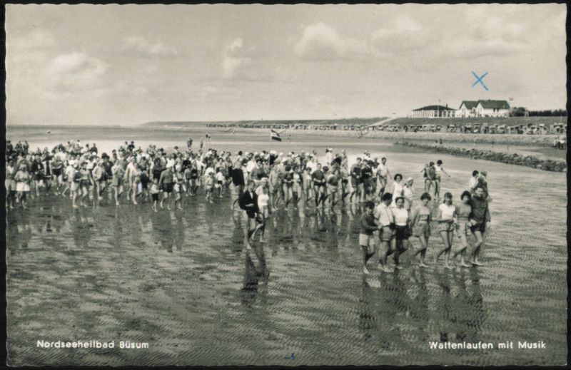 Wattenlaufen mit Musik, Büsum Germany