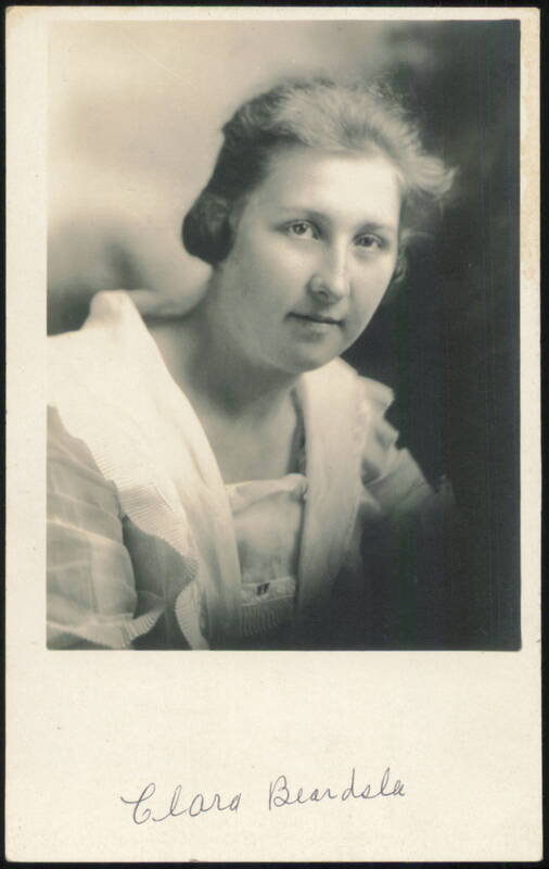 Clara Beardsley Portrait Women