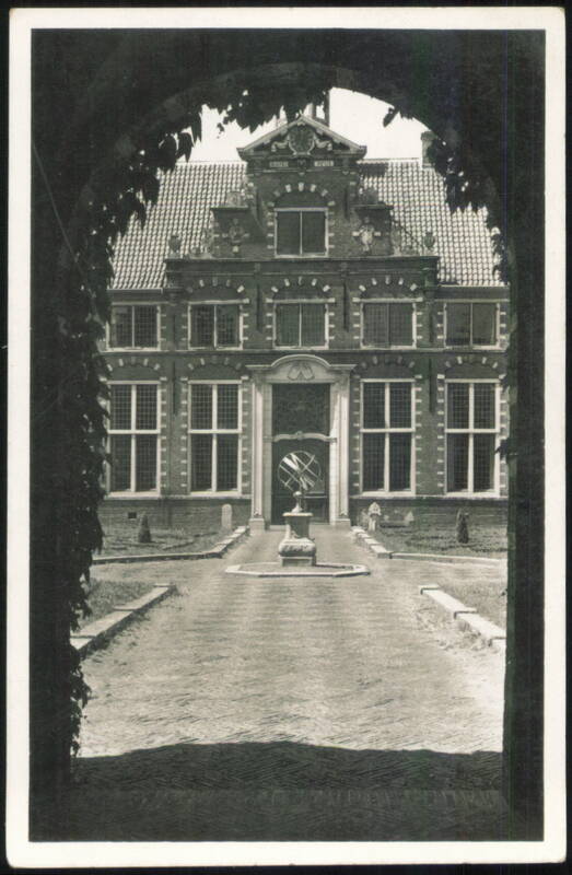 Frans Hals Museum, Courtyard with Main Building Haarlem Netherlands