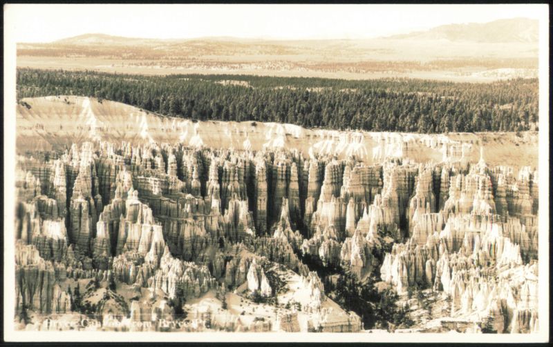 Bryce Canyon National Park Hoodoos View Utah