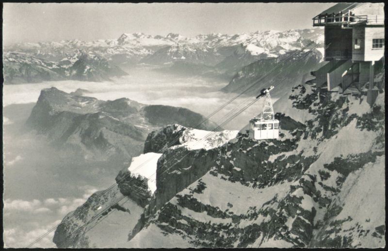 Pilatus-Kulm Aerial Cableway & Hotel Lucerne Switzerland