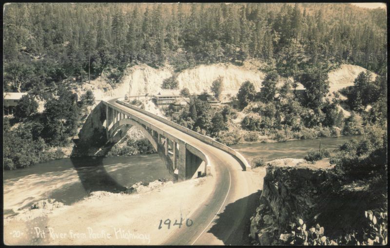 Pit River Bridge from Pacific Highway California