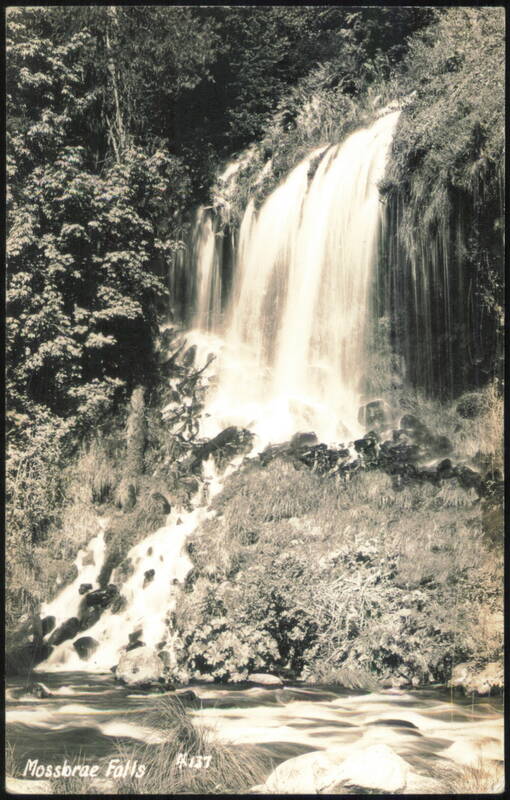 Mossbrae Falls Dunsmuir California